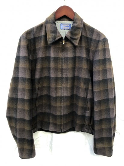 <img class='new_mark_img1' src='https://img.shop-pro.jp/img/new/icons50.gif' style='border:none;display:inline;margin:0px;padding:0px;width:auto;' />50's Vintage Pendleton Wool Blouson Made in U.S.A 