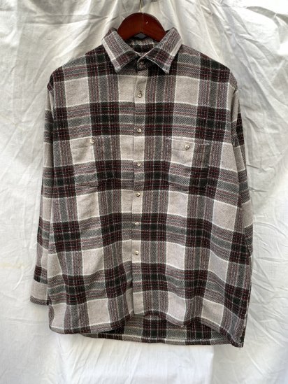 80's ~ 90's Old CLEVE Heavy Flannel Shirts Made in USA