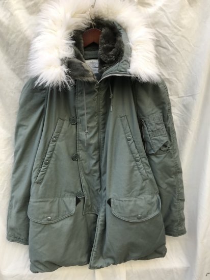 90-00's Vintage U.S.AIR FORCE PARKA EXTREME COLD WETHER N-3B Mint 