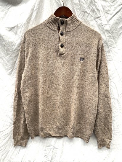 <img class='new_mark_img1' src='https://img.shop-pro.jp/img/new/icons50.gif' style='border:none;display:inline;margin:0px;padding:0px;width:auto;' />Old CHAPS Cotton Knit Half Button Sweater