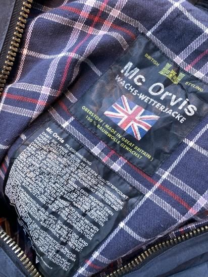 MC ORVIS OILD JACKET made in England - ピーコート