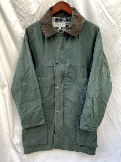 <img class='new_mark_img1' src='https://img.shop-pro.jp/img/new/icons50.gif' style='border:none;display:inline;margin:0px;padding:0px;width:auto;' />Vintage ANTARTEX Oiled Jacket Made in England / Olive
