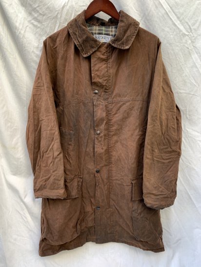 <img class='new_mark_img1' src='https://img.shop-pro.jp/img/new/icons50.gif' style='border:none;display:inline;margin:0px;padding:0px;width:auto;' />Vintage ANTARTEX Oiled Jacket Made in England / Brown