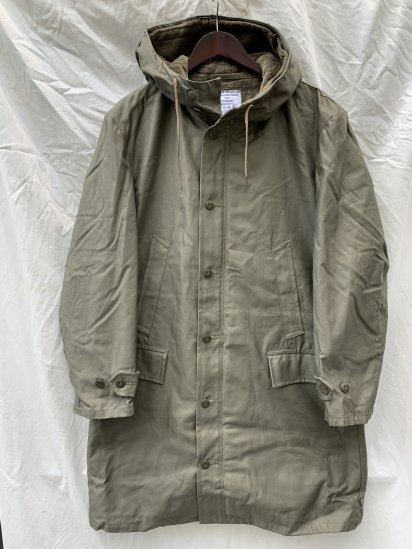 80-90's Dead Stock German Army Field Parka 