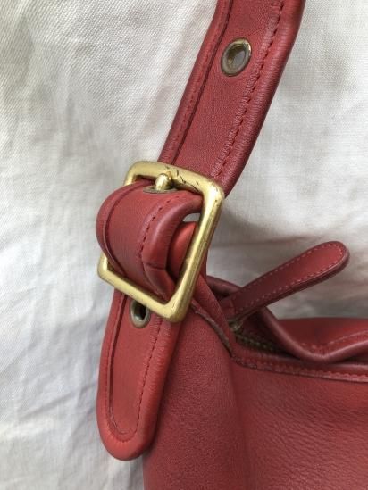 Coach shoulder bag outlet red