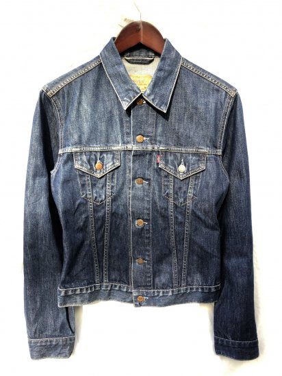 <img class='new_mark_img1' src='https://img.shop-pro.jp/img/new/icons50.gif' style='border:none;display:inline;margin:0px;padding:0px;width:auto;' />90's ~ Vintage Euro LEVI'S 70590 Denim Jacket Made in Tunisia (SIZE : ~36)