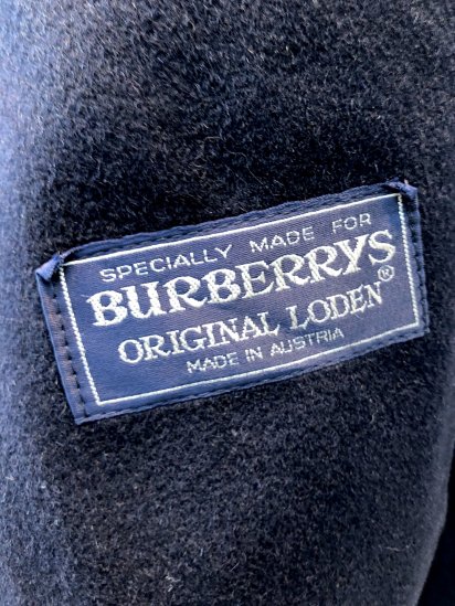 Vintage Burberry's Loden Coat Made in Austria - ILLMINATE Official