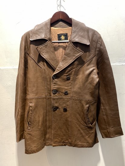 70-80's Vintage Golden Bear W-Brest Jacket Made in USA