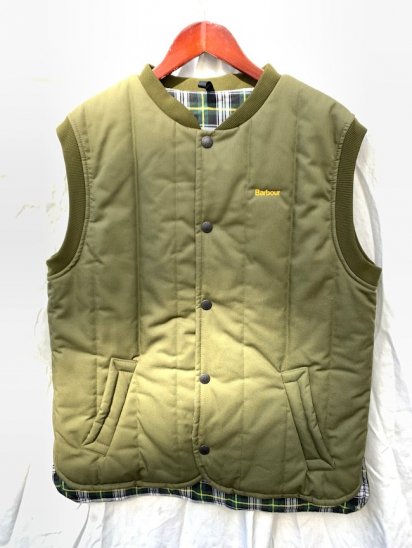 <img class='new_mark_img1' src='https://img.shop-pro.jp/img/new/icons50.gif' style='border:none;display:inline;margin:0px;padding:0px;width:auto;' />3 Crest Vintage Barbour TREKKER Poly Filled Vest Made in England 