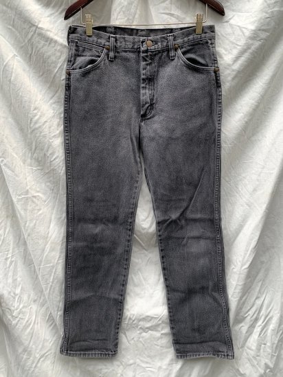 90's OLD Wrangler Black Denim Pants Made in USA (SIZE : 32×32)