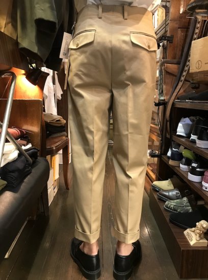 RICHFIELD T-3 Cotton Chino Trousers MADE IN JAPAN - ILLMINATE