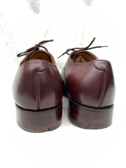 90-00's Dead Stock British Military Officer Parade Shoes Burgundy ...