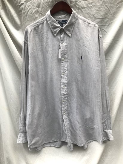 <img class='new_mark_img1' src='https://img.shop-pro.jp/img/new/icons50.gif' style='border:none;display:inline;margin:0px;padding:0px;width:auto;' />90's OLD Ralph Lauren B.D SHIRTS Hound Tooth (SIZE : XXL)