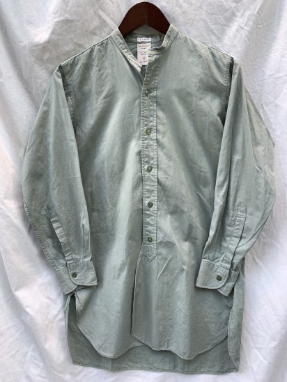 8,250円40~50'sVAN HEUSENイギリス軍オフィサーシャツ/ビンテージ/英国製