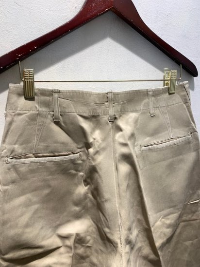 40's Vintage US Army M-45 Chino Trousers (SIZE : 31×31くらい 