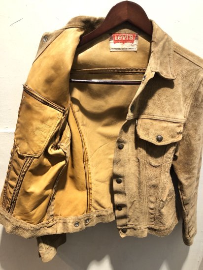 's Vintage LEVI'S "BIG E" 3rd Type Suede Jacket   ILLMINATE