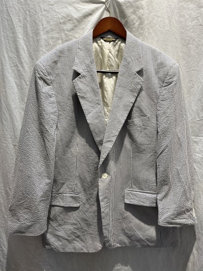 70's ~ Brooks Brothers Madras Check 2B Tailored Jacket Made in U.S.A