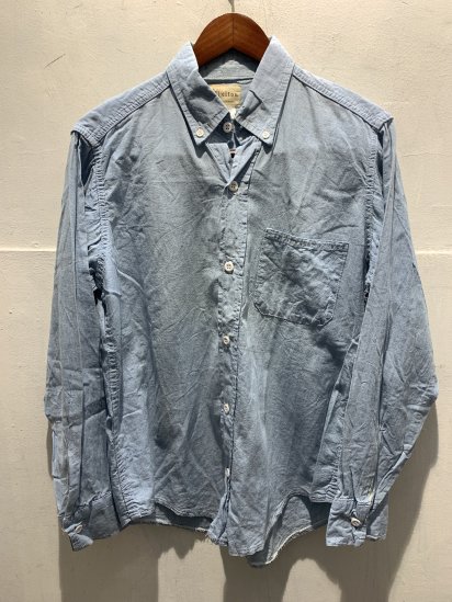 <img class='new_mark_img1' src='https://img.shop-pro.jp/img/new/icons50.gif' style='border:none;display:inline;margin:0px;padding:0px;width:auto;' />70's ~ Vintage Melton Chambray Shirts Made in USA