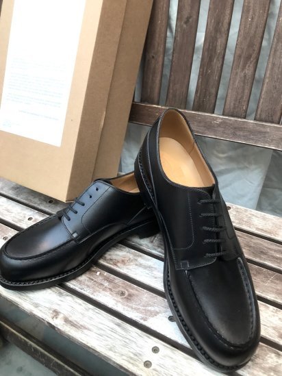 <img class='new_mark_img1' src='https://img.shop-pro.jp/img/new/icons50.gif' style='border:none;display:inline;margin:0px;padding:0px;width:auto;' />J.M. WESTON GOLF OXFORD BLACK BOX CALF MADE IN FRANCE