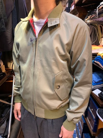 Baracuta G-9 Harrington Jacket Made in England Olive Iridescent  