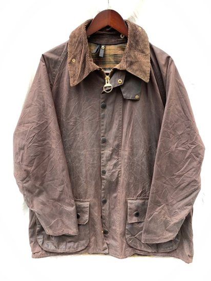 <img class='new_mark_img1' src='https://img.shop-pro.jp/img/new/icons50.gif' style='border:none;display:inline;margin:0px;padding:0px;width:auto;' />90-00's Old Barbour Beaufort Jacket Made in England Brown (SIZE : 44)