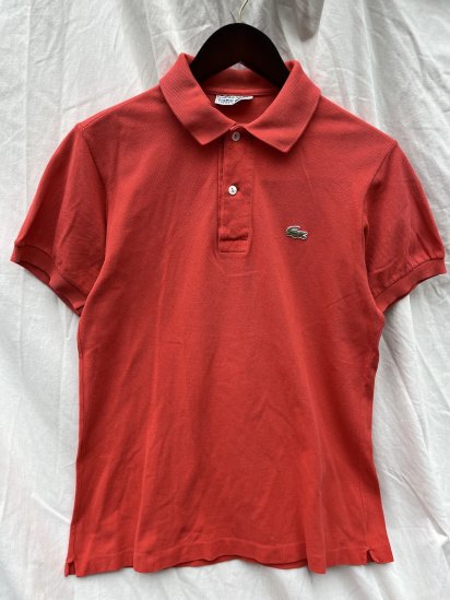<img class='new_mark_img1' src='https://img.shop-pro.jp/img/new/icons50.gif' style='border:none;display:inline;margin:0px;padding:0px;width:auto;' />70's~ Vintage Lacoste S/S Polo Shirts Made in France 