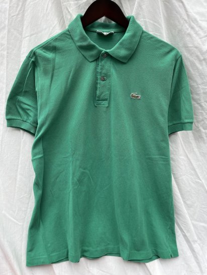 <img class='new_mark_img1' src='https://img.shop-pro.jp/img/new/icons50.gif' style='border:none;display:inline;margin:0px;padding:0px;width:auto;' />70's~ Vintage Lacoste S/S Polo Shirts Made in France 