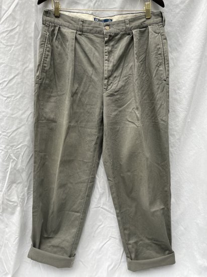 <img class='new_mark_img1' src='https://img.shop-pro.jp/img/new/icons50.gif' style='border:none;display:inline;margin:0px;padding:0px;width:auto;' />Old Ralph Lauren Pleated Front Chino Trousers 