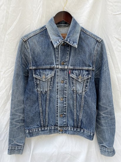 90's ~ Old Levi's 70500 Denim Jacket Made in Tunisia (SIZE : M)