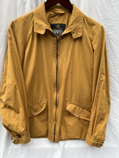 80's ~ Vintage Grenfell Golfer Jacket Made in England Mustard