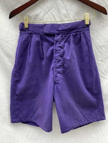 <img class='new_mark_img1' src='https://img.shop-pro.jp/img/new/icons50.gif' style='border:none;display:inline;margin:0px;padding:0px;width:auto;' />60's Vintage Royal Navy Tropical Shorts 