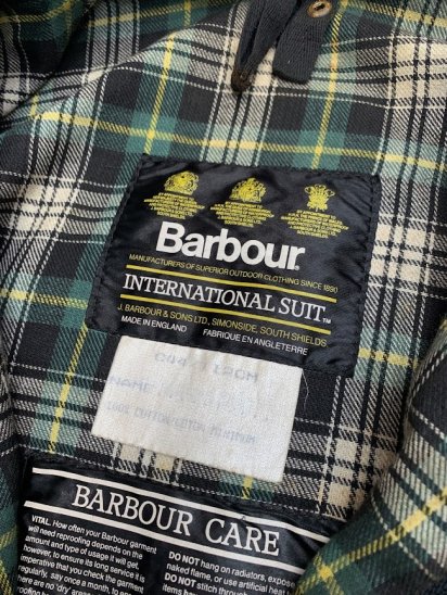 3 Crest Barbour International jacket 
