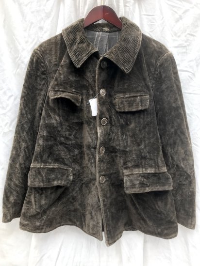 30's ~ Vintage Adolph Lafont Heavy Corduroy Hunting Jacket