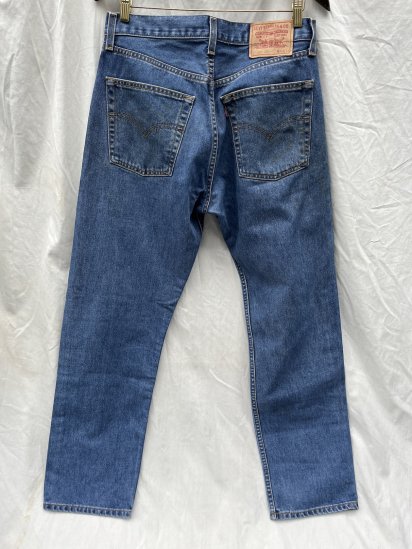 90's Old Euro Levi's 521 Denim Pants Made in Poland Indigo (approx ...