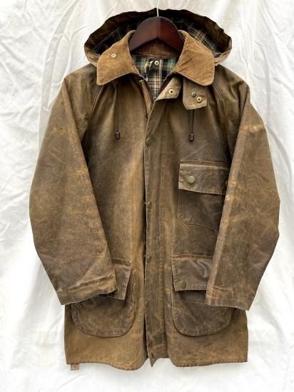 1 Crest Vintage Barbour Solway Zipper with Original Hood