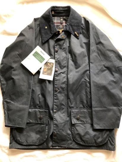 <img class='new_mark_img1' src='https://img.shop-pro.jp/img/new/icons50.gif' style='border:none;display:inline;margin:0px;padding:0px;width:auto;' />Dead〜Mint 3 Crest Vintage Barbour Beaufort Jacket Made in England Navy (SIZE : 40 )