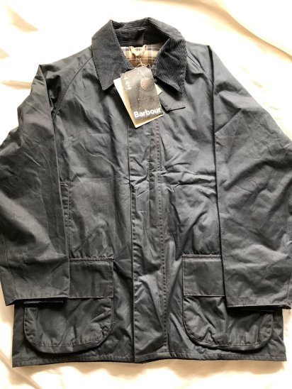 <img class='new_mark_img1' src='https://img.shop-pro.jp/img/new/icons50.gif' style='border:none;display:inline;margin:0px;padding:0px;width:auto;' />00's〜3 Crest Vintage Barbour Beaufort Jacket Made in England Navy SAMPLE(SIZE : 42 )