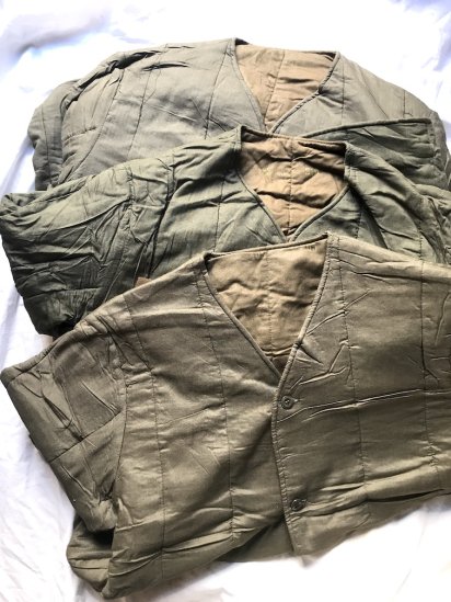 70's~ Vintage Dead Stock Czech Army Liner Jacket 