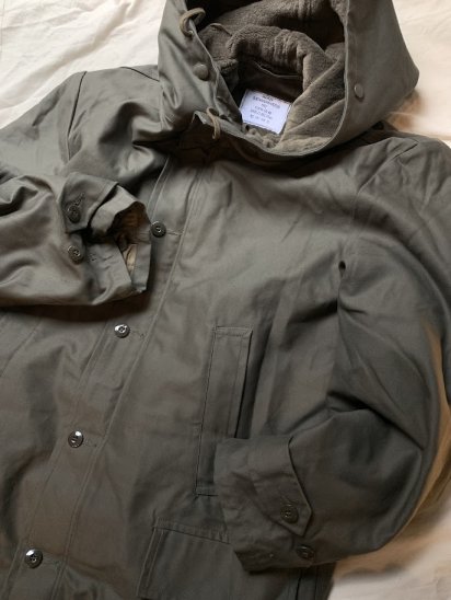 80-90's Dead Stock German Army Field Parka 