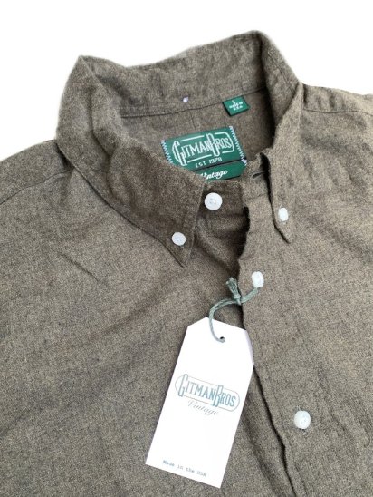 Gitman Brothers Gitman Vintage ”Cotton Flannel” Button Down Shirts Made in  USA - ILLMINATE Official Online Shop