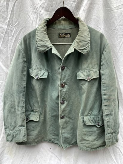 50's Vintage Le Favori Cotton Canvas Hunting Jacket - ILLMINATE