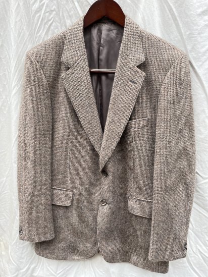 70-80's Vintage St Michael Front 2B Tweed Jacket Made in U.K (SIZE : Approx 40)
