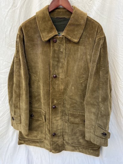 90's Vintage Grenfell Wool Lined Corduroy Hunting Jacket Made in ...