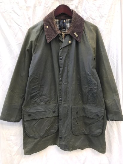 <img class='new_mark_img1' src='https://img.shop-pro.jp/img/new/icons50.gif' style='border:none;display:inline;margin:0px;padding:0px;width:auto;' />3 Crest Vintage Barbour Gamefair Jacket Made in England Sage (SIZE :  40 )