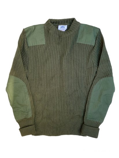 00's US Army 100% Wool Command Sweater (Size : 38) - ILLMINATE