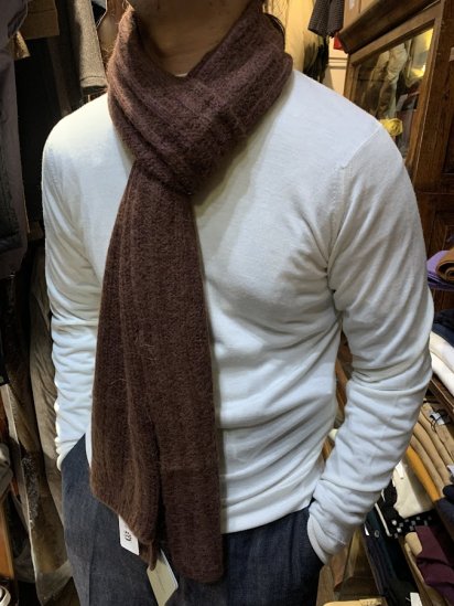 John Smedley Rayon×Alpaca×Wool 