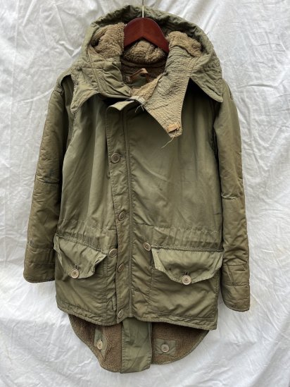 50's Vintage British Army Middle Parka 