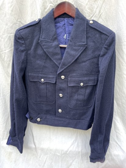 ~50's Dead Stock French Military Wool Melton Ike Jacket / 2