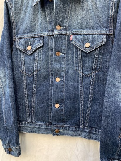 90-00's Old Euro Levi's 70500 Denim Jacket Made in Tunisia (Size 