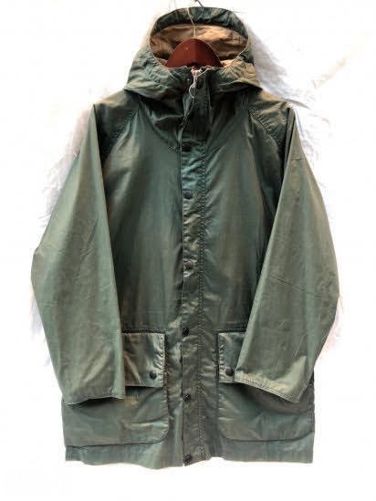 Barbour 4 oz Light Weight Oiled Hiking Coat Olive - ILLMINATE 